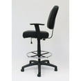 thumbnail image 5 of Boss Office Products Big and Tall Transitional Oversized Task Chair Stool, Black, 5 of 7