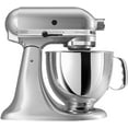 thumbnail image 5 of KitchenAid Artisan Series 5 qt Stand Mixer, Silver with Flat Beater, Dough Hook, Wire Whip, 5 of 5