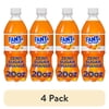 (4 pack) Fanta Zero Sugar Orange Soda Pop Bottle, 20 fl oz