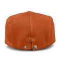 thumbnail image 3 of Chririnla Solid Orange Newsboy Cap with Polyester Fabric, Lightweight Forward Hat for Men and Women, All Season for Driving Walking, 3 of 4