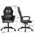 thumbnail image 4 of BestOffice Executive Chair with Lumbar Support & Adjustable Height, 250 lb. Capacity,Camo, 4 of 8