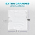 thumbnail image 3 of Compa Wipes Toallitas Húmedas para Adulto, 100% Seguras para Desechar por el Inodoro NO Obstruyen el Drenaje, Toallitas Tamaño Extra Grande, Sin Aroma (3 Paquetes), 3 of 8