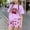 Purple, variant on DJDLJWCJ Teen Girls Outfits 2 Piece Girls Crewneck Graphic Printed T Shirt with Elastic Waist Comfortable Summer Shorts Set Hot Pink Size 11