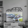 thumbnail image 3 of LaModaHome Subaru Impreza WRX STI GR Classic Metal Silhouette Wall Art, 3 of 5