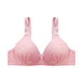 thumbnail image 2 of Titcea Bras for Women No Underwire Lace Large Solid Color Breathable Bras Soft Comfort Everyday Bras, 2 of 4