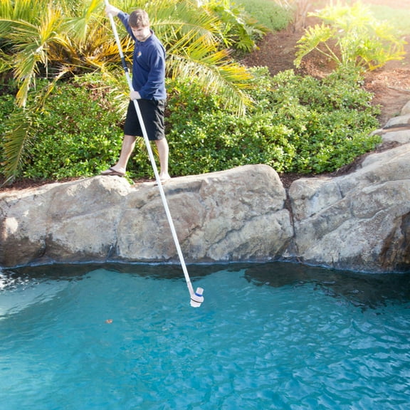 WHAMVOX  Bottom Brush Removal Ground Pool but Cleaner Swimming White