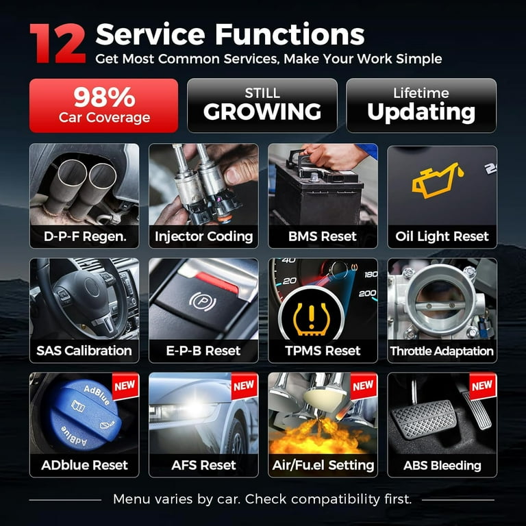 LAUNCH CRP129X Elite Car Diagnostic Tool, OBD2 Scanner/ABS