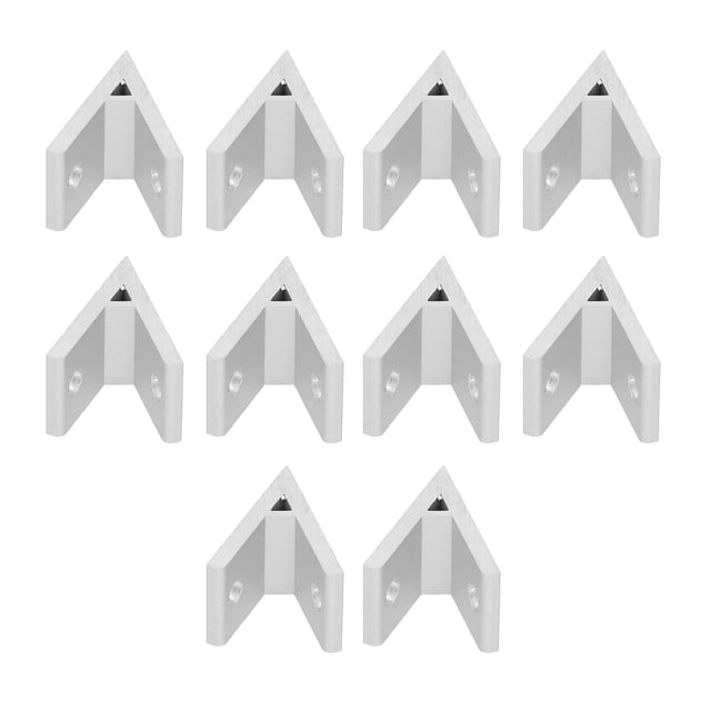 Conector de ángulo industrial NikouMX 10 piezas ángulo de aluminio Tecnología avanzada