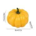 thumbnail image 3 of PuSpu Home Decor Thanksgiving Pumpkins Halloween Simulated Pumpkins Holiday Photo Props For Home Garden Thanksgiving Halloween Decoration Autumns Pumpkin Gift Household Products, 3 of 6