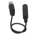 thumbnail image 4 of Adaptador de cable Midi de 6.35 mm de Mujer A 5 pinos, Adaptador de cable de Micrófono de Plástico de Plástico de 1 Pies de Largo Para Reproductores de DVD, 4 of 7