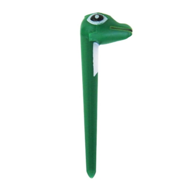 S SERENABLE 1pc golf professional tees 70mm/2.76inch Plastic Yellow/ Practice Tool Friction Snake
