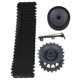 thumbnail image 2 of 4X SNT109 Go Kart Karting ATV UTV Track Electric Snowmobile SnowBlower Rubber Tracks Toy Car Accessories, 2 of 5