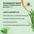 thumbnail image 7 of Sunny Isle Rosemary Mint Hair and Strong Roots Butter 2oz | Infused with Biotin & Jamaican Black Castor Oil | Strengthen and Nourish Hair Follicles | Dry Scalp, Split Ends | All Hair Types, 7 of 7