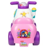 Fisher-Price Little People Pink Move N Groove Ride-on with Lights and ...