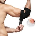 thumbnail image 1 of facefd Adjustable Compressed Neoprene Elbow Brace Elbow Support Arm Strap Tennis Elbow Brace Support, 1 of 6