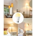 thumbnail image 7 of DEWENWILS Dimmable LED Light Bulbs 60W Equivalent 800 Lumen 2700K Warm White, 10W LED Bulbs E26 Medium Base, UL Listed 4-Pack, 7 of 7