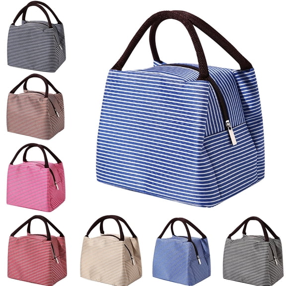 Black Lunch Bag Women,Lunch Box Lunch Bags for Women,Lunch Box For Men,Small Leakproof Lunch Tote Insulated Cooler Lunch Container.