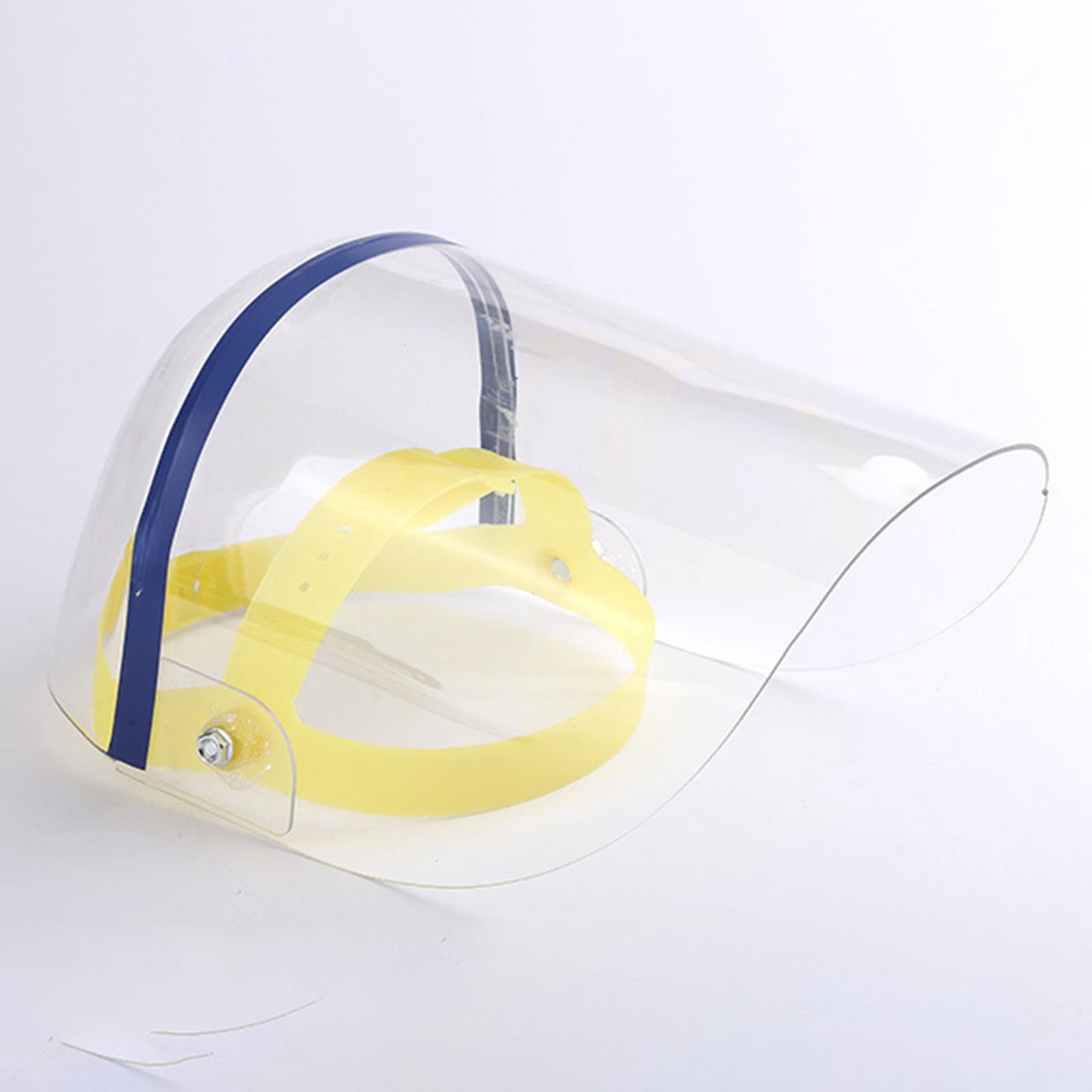 SunniMix Face Shield Anti Impact Accessory Sturdy Face Guard for Work Logging Weeding clear