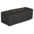 thumbnail image 4 of Covers&All Outdoor Rectangular Fire Pit Cover, Rectangle Heavy Duty18 Oz Waterproof UV & Weather Resistant, for Patio Lawn Garden Outside, Air Vents & Drawstrings (48"L x 20"W x 18"H, Black), 4 of 7