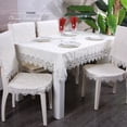 thumbnail image 2 of European-style fabric tablecloth lace dining tablecloth rectangular coffee table cloth dressing table microwave oven cover towel, 2 of 6