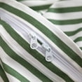 thumbnail image 4 of Juego de funda de edredón JELLYMONI 100% algodón natural a rayas King, 4 of 9