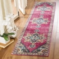 thumbnail image 3 of SAFAVIEH Merlot Collection MER108R Fuchsia / Multi Rug, 3 of 9