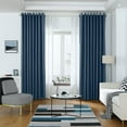 thumbnail image 3 of SPRING PARK Solid Color Window Curtain Curtains Drapes Living Room Blackout Home Decor, 3 of 7