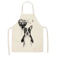 thumbnail image 1 of ZOUSSIQI Cute Cartoon Animal Dog Pattern Cooking Apron Waterproof Apron Kitchen Tool (WQ0027-5) JU316-83164, 1 of 1