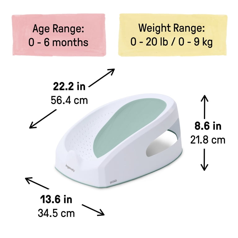 Ingenuity Easy Rinse Baby Bather, Newborn to 6 Months photo 6
