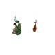 thumbnail image 5 of Estatua de , estante de escritorio, decoración del hogar, figura de escritorio, artesanía de animales, escultura de resina de madera adecuada, 5 of 8