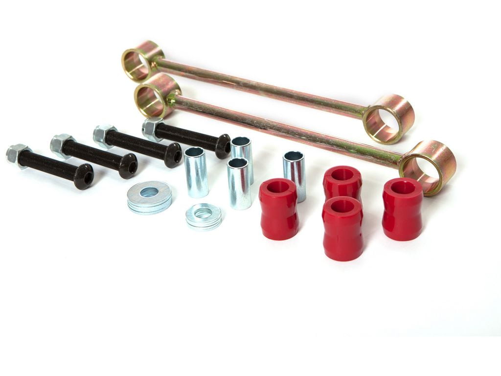 Rugged Ridge 18321.21 Sway Bar End Links, Pair Front Quick Disconnect For Use w/4 in. To 5 in. Of