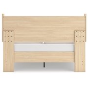 Signature Design by Ashley Cabinella Queen Panel Headboard, Tan
