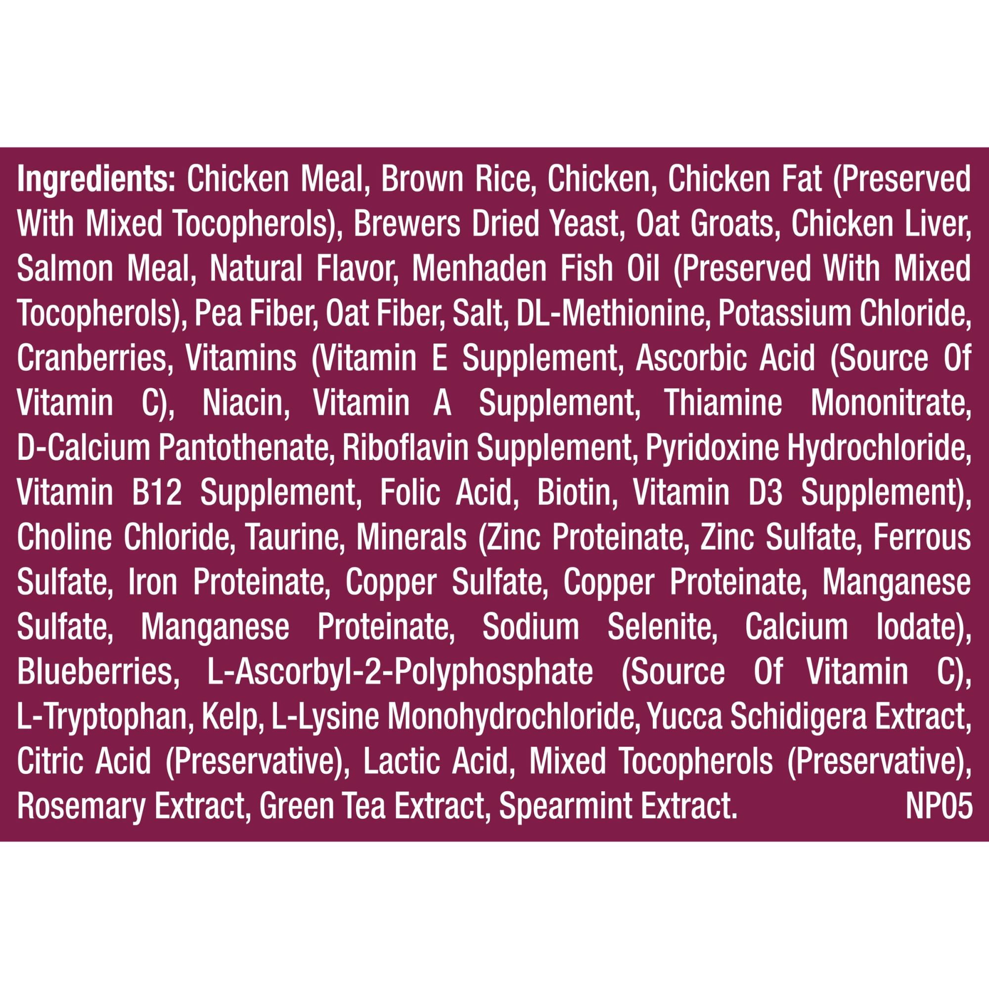 Natural Balance Original Ultra Chicken Meal & Salmon Meal Formula Dry Cat Food, 15 Pounds