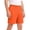 Orange, variant on Boys Solid Shorts Elastic Waist Casual Summer Soccer Breathable Bottoms 3-14 Y