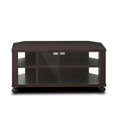 thumbnail image 3 of Furinno Indo FL-800EX Support de Télévision 2x2 avec Portes et Roulettes en Verre Double, Expresso, 3 of 3