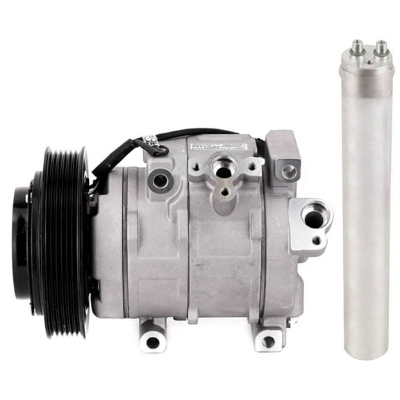 AC Compressor w/ A/C Drier For Honda Accord & CrossTour V6 - BuyAutoParts