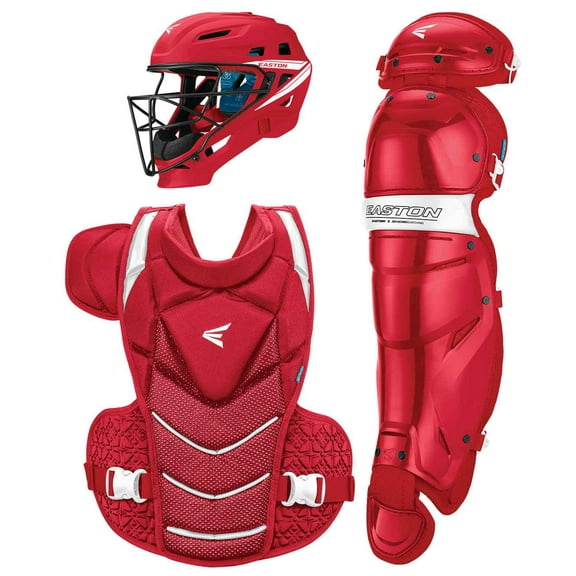 Easton x Jen Schro The Very Best Fastpitch Catcher's Gear Set | Red | S