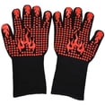 thumbnail image 1 of Protector de manos de silicona antideslizante para barbacoa, protector de manos para horno, de grado alimenticio, para cocina, parrilla, barbacoa, cocina, horneado, soldadura, estilo 1,, 1 of 8