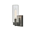 thumbnail image 4 of Atlas Lighting and Home 1-Light Outdoor Wall Sconce with Cylindrical Shade - 13.5" - Black, 4 of 5
