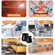 thumbnail image 4 of 32 PCS Chair Leg Protectors for Hardwood Floors. Silicone Chair Leg. 2023 New Bright Black, 4 of 5