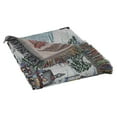 thumbnail image 4 of Snowy Village Woven Tapestry Throw Blanket, 4 of 4