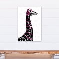 thumbnail image 4 of Creative Products Pink Giraffe Headphones 16x24 Canvas Wall Art, 4 of 5