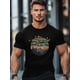 thumbnail image 5 of Men's T-Shirt,Short Sleeve Tee Shirt Casual Tops Mountain Forest Birds Crewneck T Shirts for Men, 5 of 8