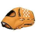 thumbnail image 2 of Guantes de competición de entrenamiento de guantes de béisbol gruesos de PVC para adultos y niños (marrón de 12,5 pulgadas) YUNYI BRAND  Deportes, 2 of 8