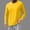 Yellow1, variant on Kojanyu Men's Big & Tall Long Sleeve Shirts Casual Crew Neck Lightweight Tees Stretch Athletic Workout Gym Shirts Sizes S-5XL