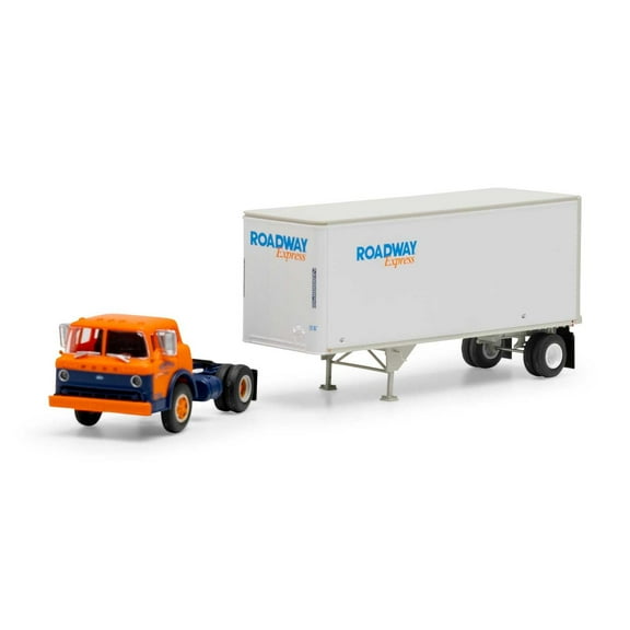 Athearn HO RTR Ford C/28' Trailer Roadway #2 ATH90989 HO Vehicles