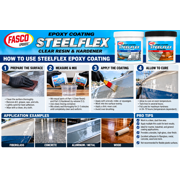 Steelflex Clear Epoxy Quart Kit
