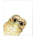 thumbnail image 2 of Great Art Now Owl, Fox & Hedgehog in Glasses by Mercedes Lopez Charro 3 Piece Canvas Art Set Each 12W x 15H, 2 of 4