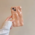 thumbnail image 3 of 3D Wave Pattern Phone Case For iphone 15 14 13 12 11 Pro Max INS Candy Color Fashion Soft Silicone Shockproof Back Cover Cases, 3 of 5