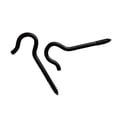 thumbnail image 1 of Swag Hook Living Accents, acero negro, 2,5 cm de alto, resistente, paquete de 5, 1 of 1